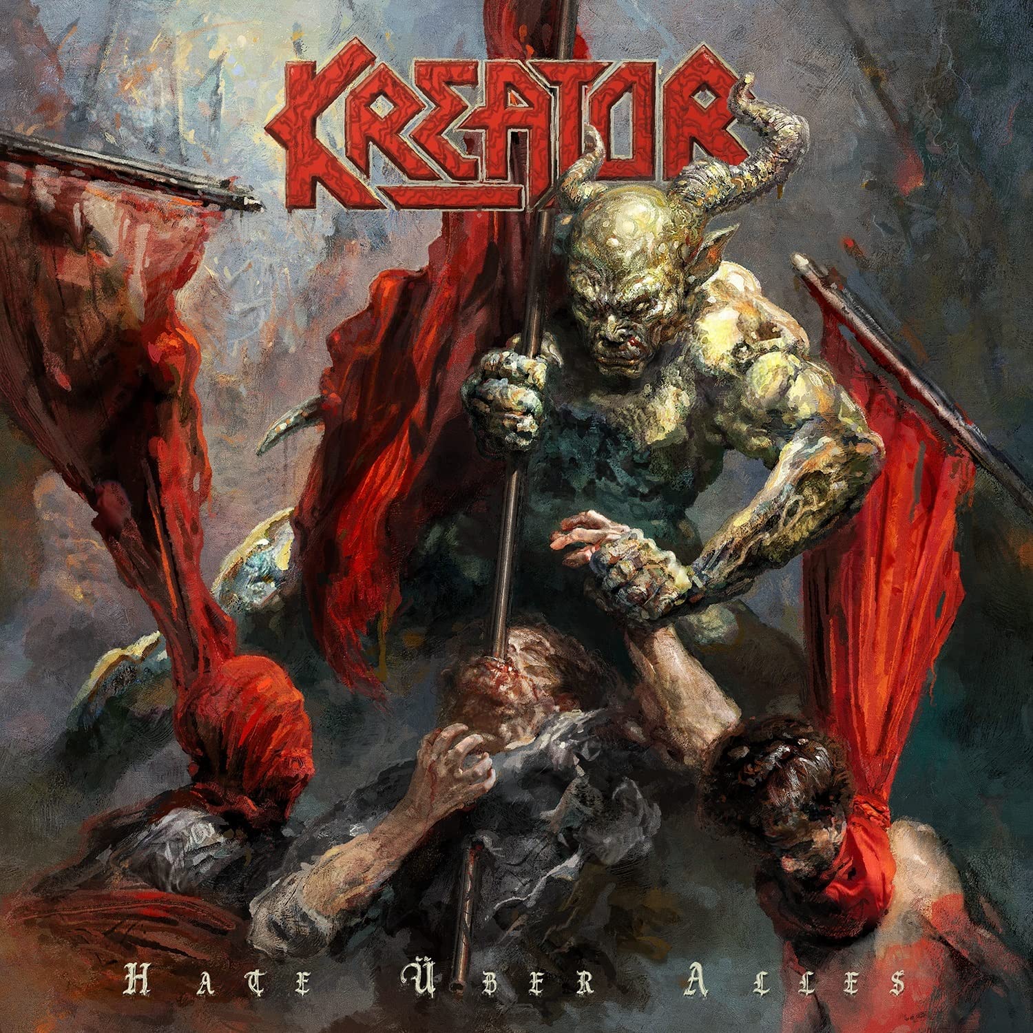 Album cover for Hate Über Alles by Kreator