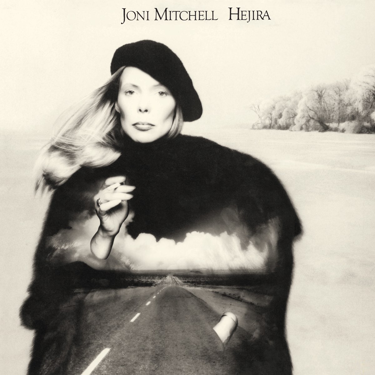 Album cover for Hejira by Joni Mitchell