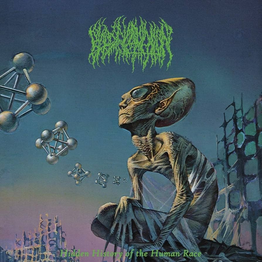 Album cover for Hidden History of the Human Race by Blood Incantation