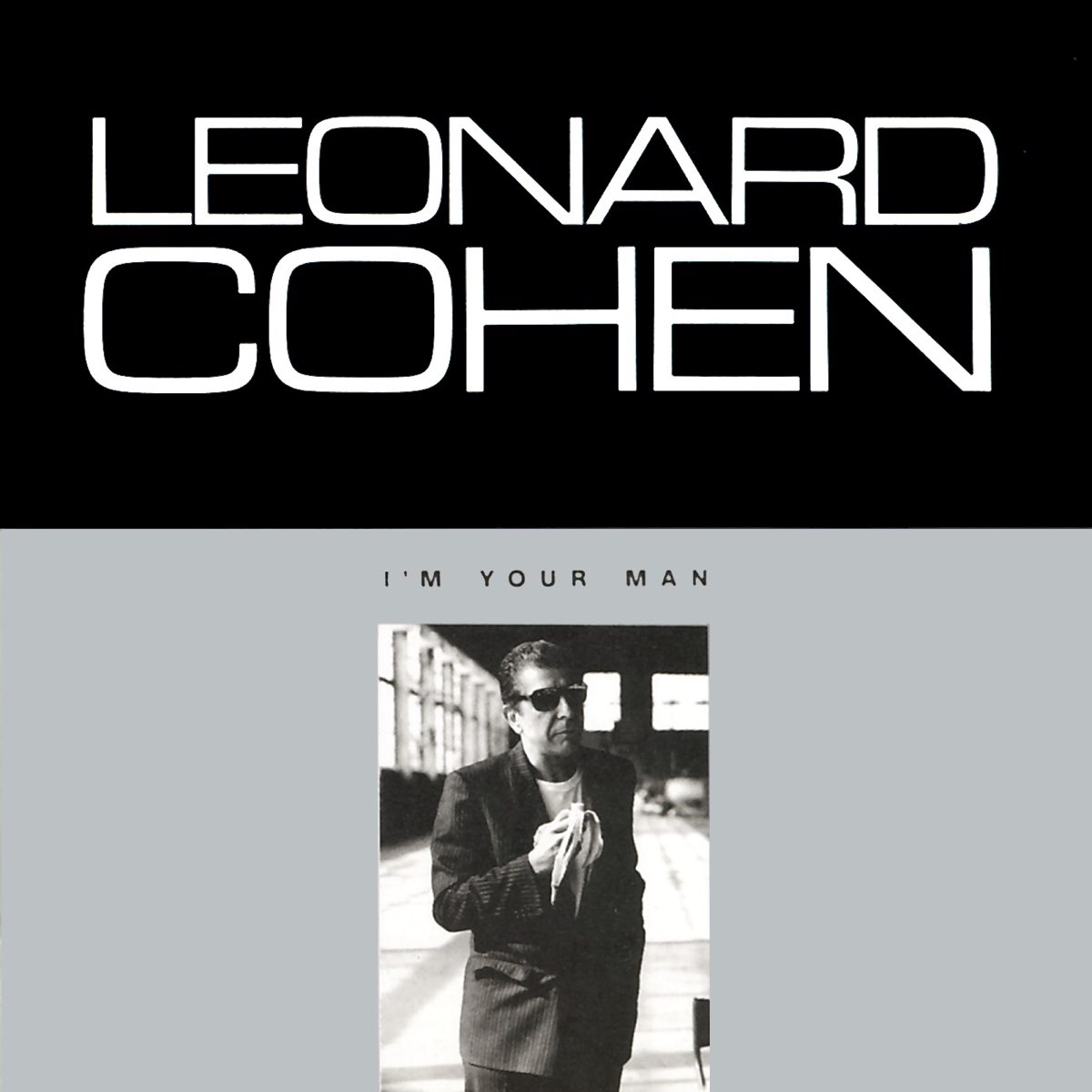 Album cover for I'm Your Man by Leonard Cohen