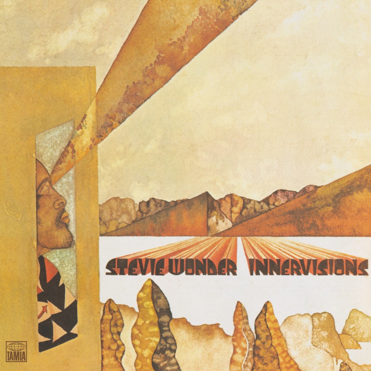 Album cover for Innervisions by Stevie Wonder
