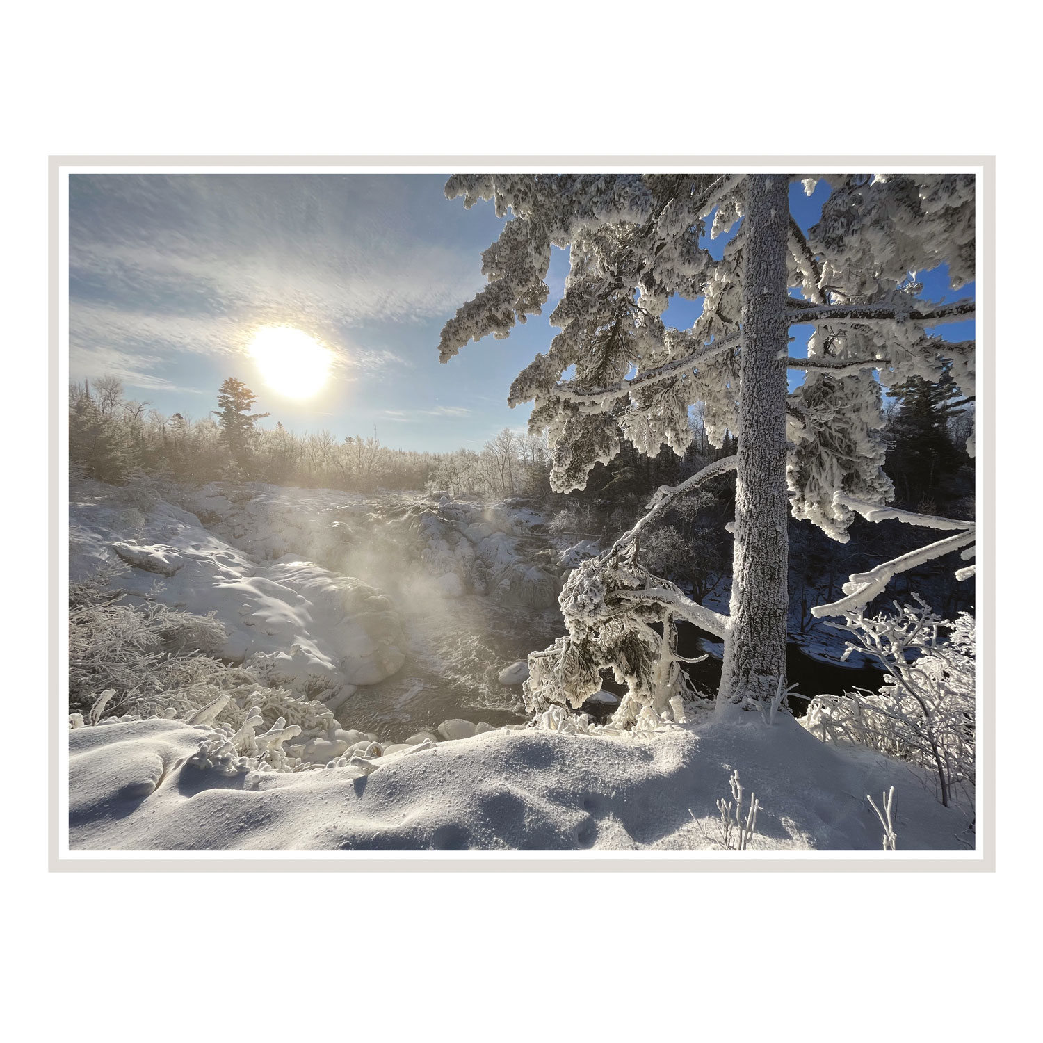 Album cover for Laurentian Blue by Panopticon