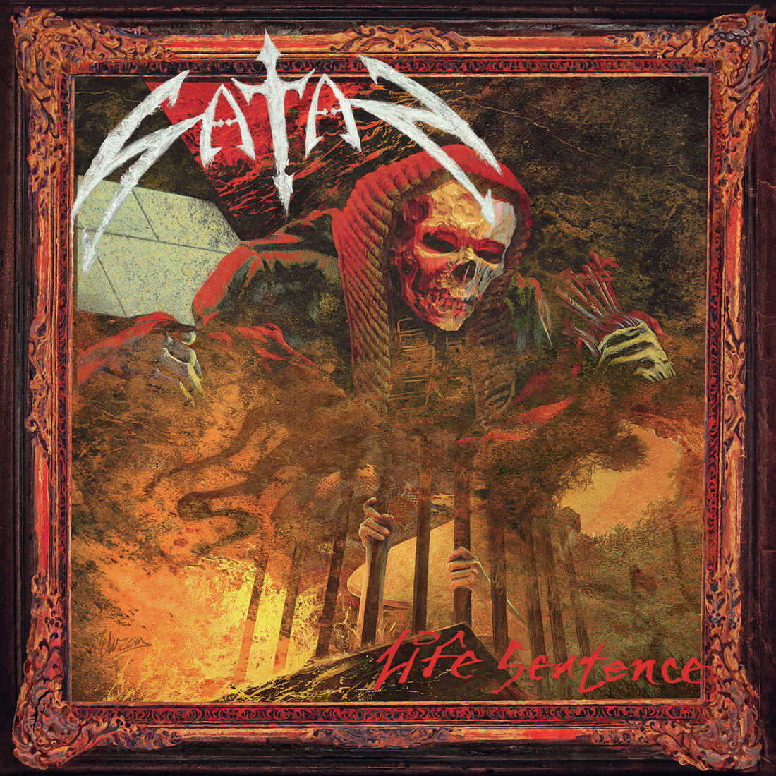 Album cover for Life Sentence by Satan