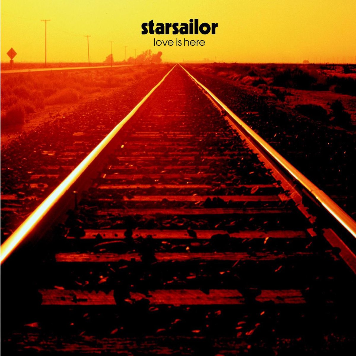 Album cover for Love Is Here by Starsailor
