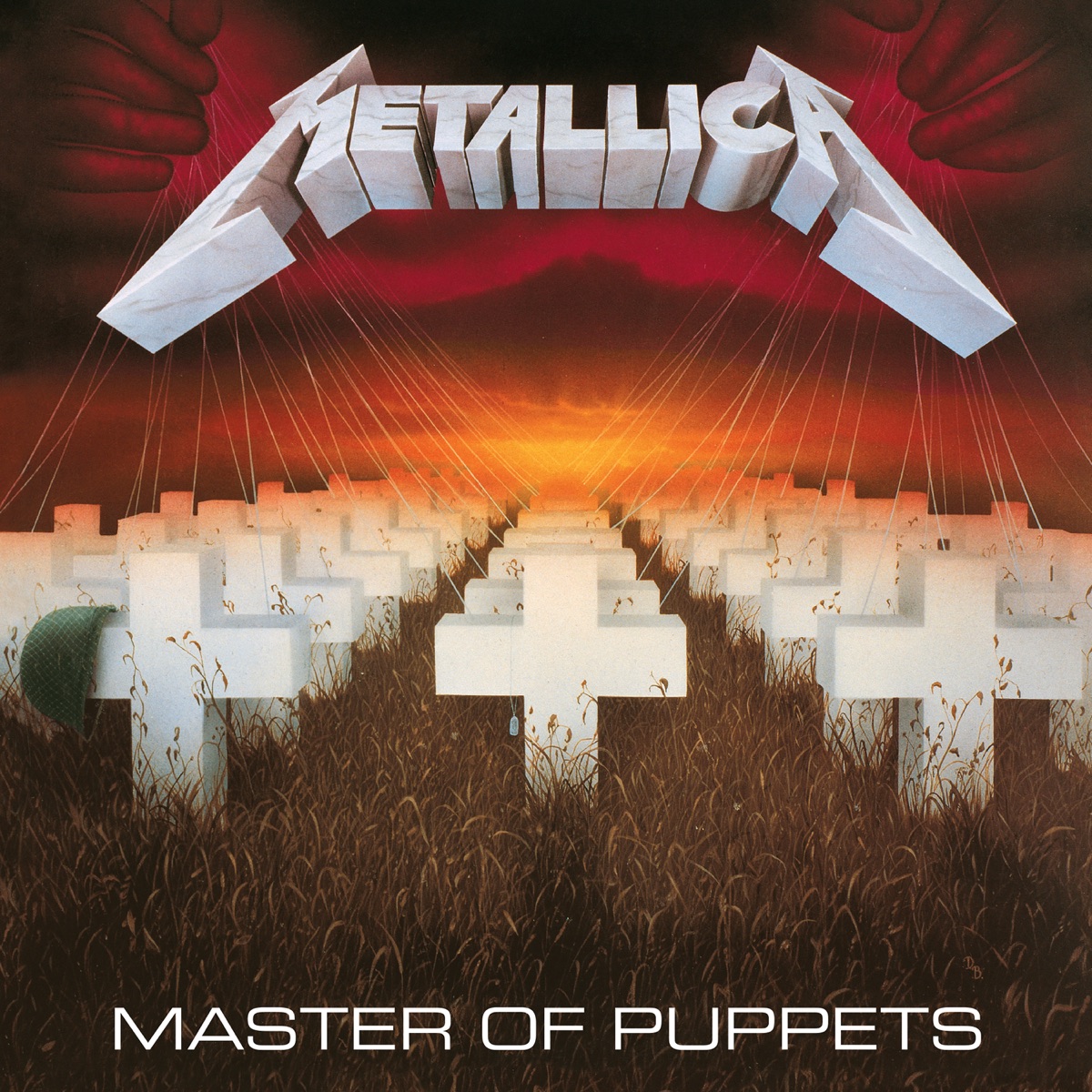 Album cover for Master of Puppets by Metallica