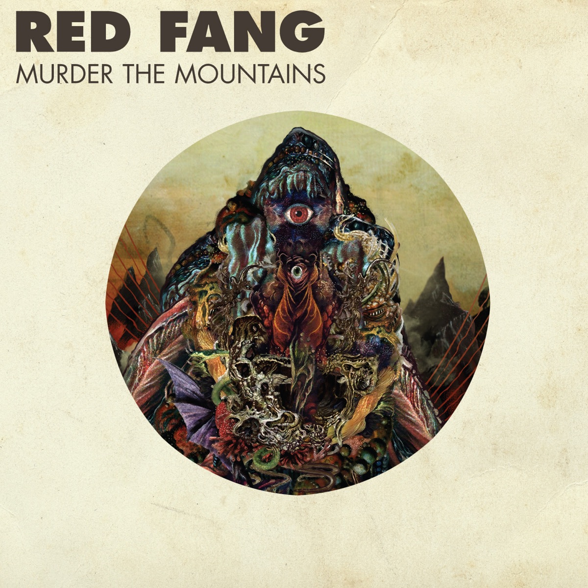 Album cover for Murder the Mountains by Red Fang