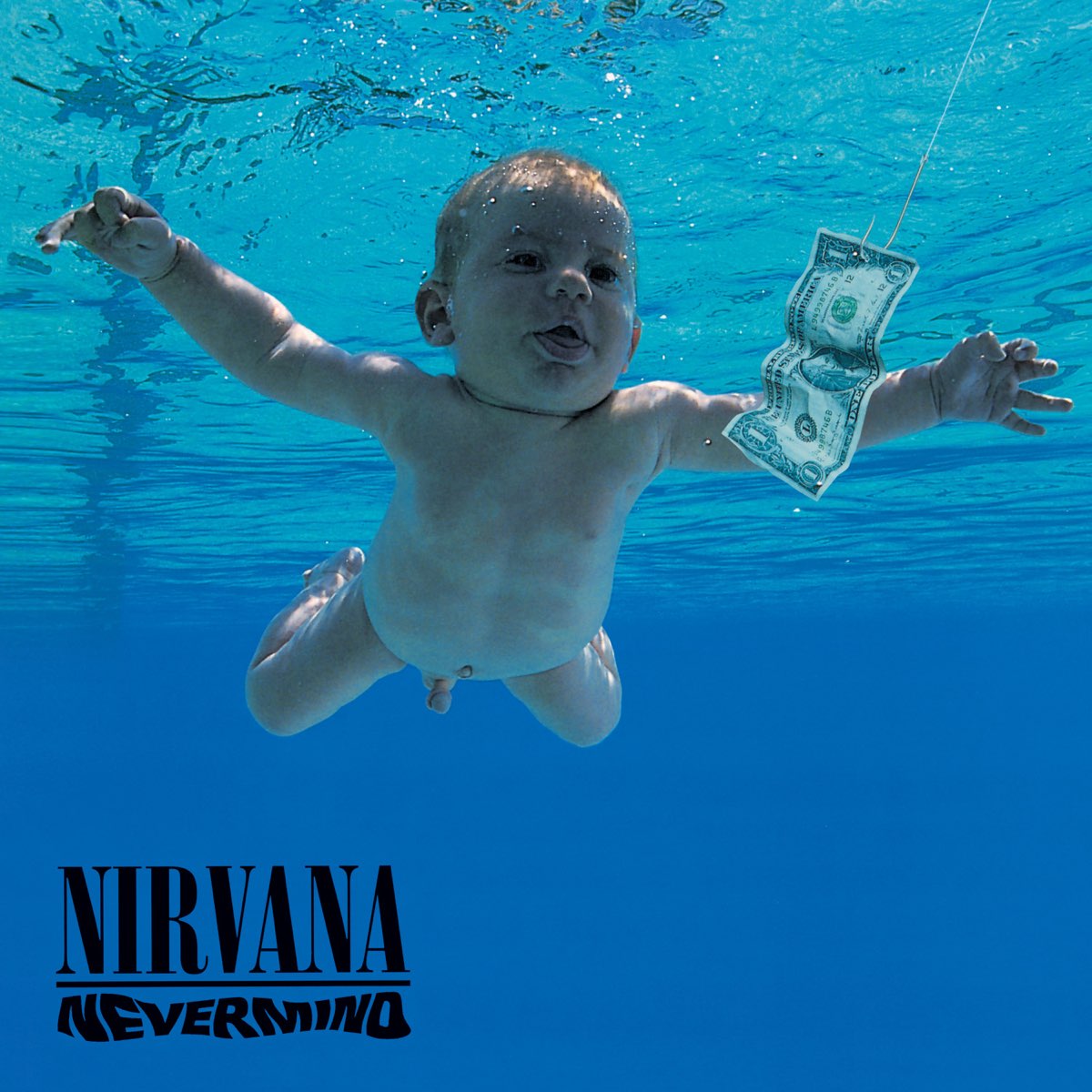 Album cover for Nevermind by Nirvana