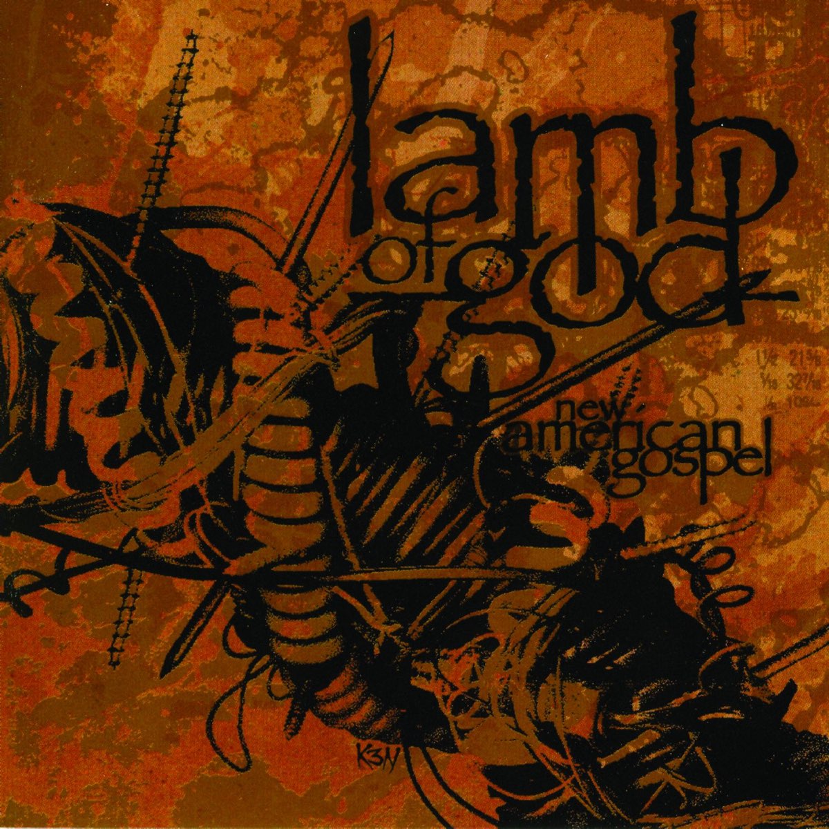 Album cover for New American Gospel by Lamb of God
