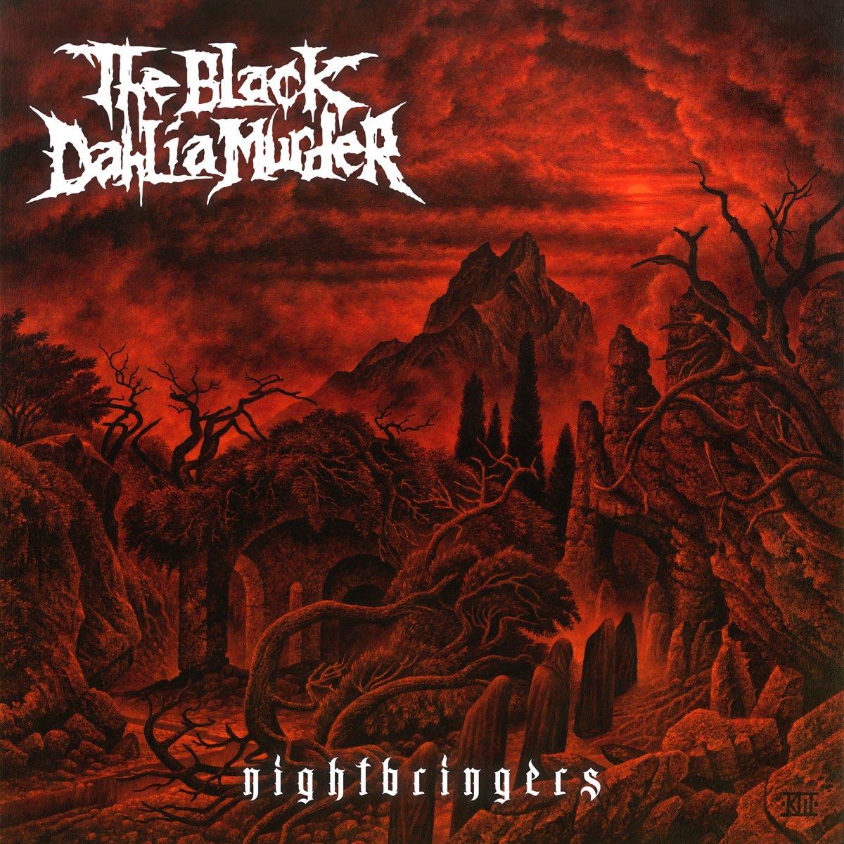 Album cover for Nightbringers by The Black Dahlia Murder