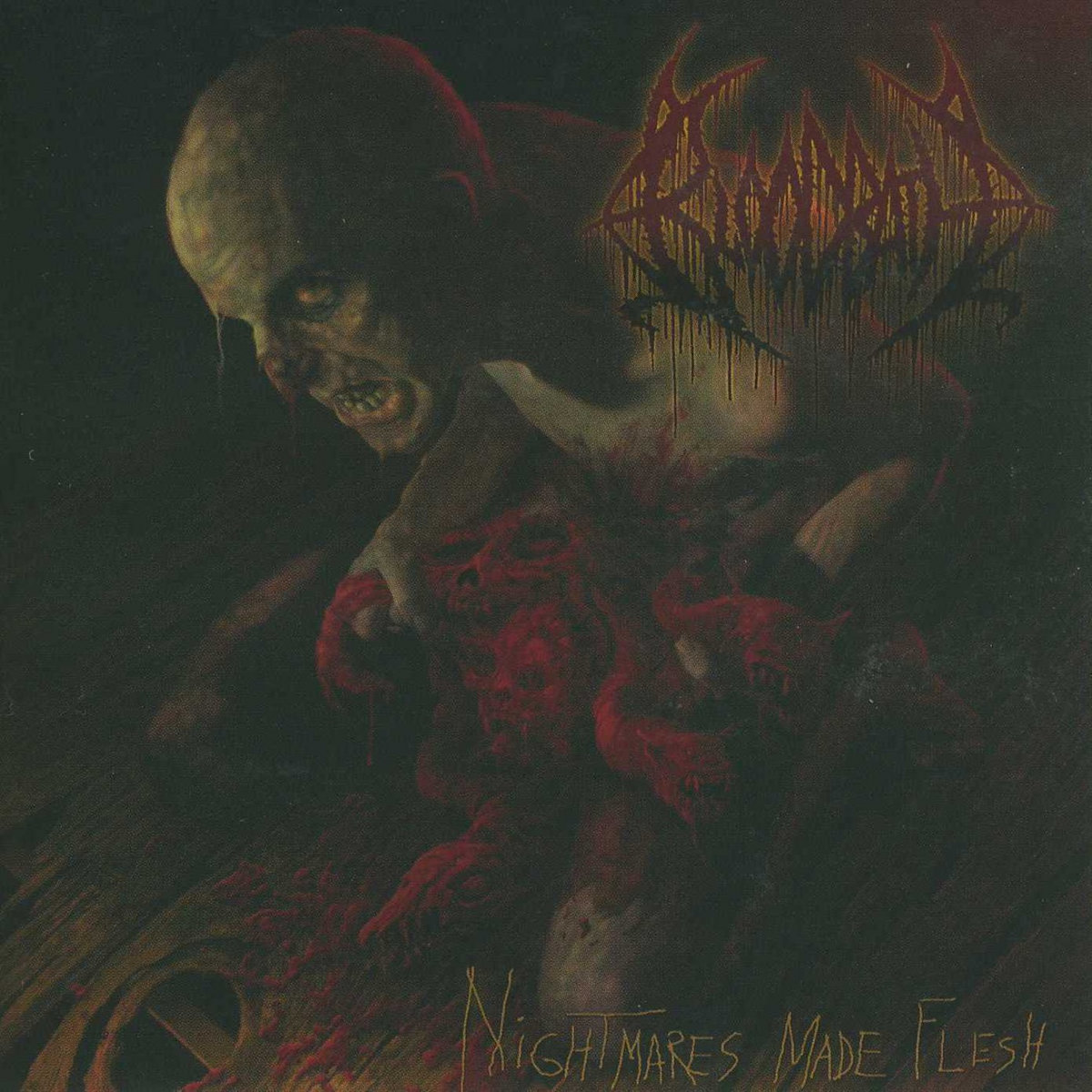 Album cover for Nightmares Made Flesh by Bloodbath