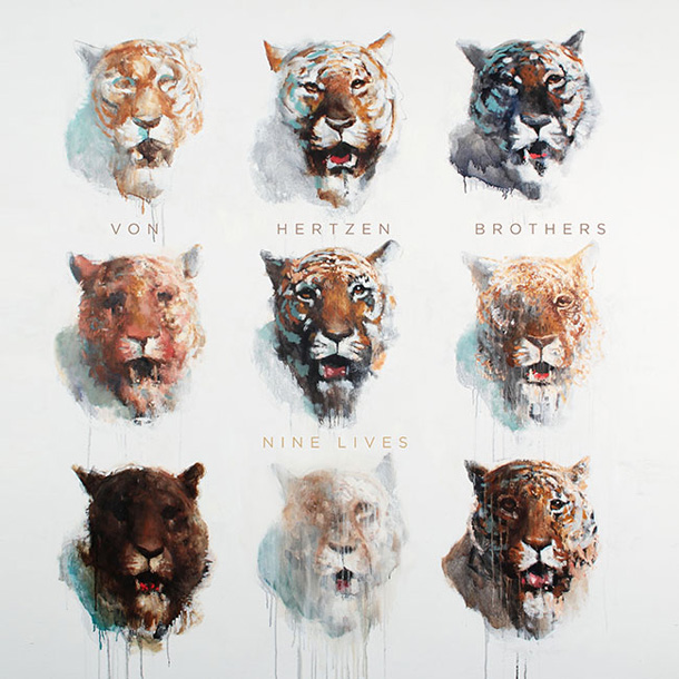 Album cover for Nine Lives by Von Hertzen Brothers