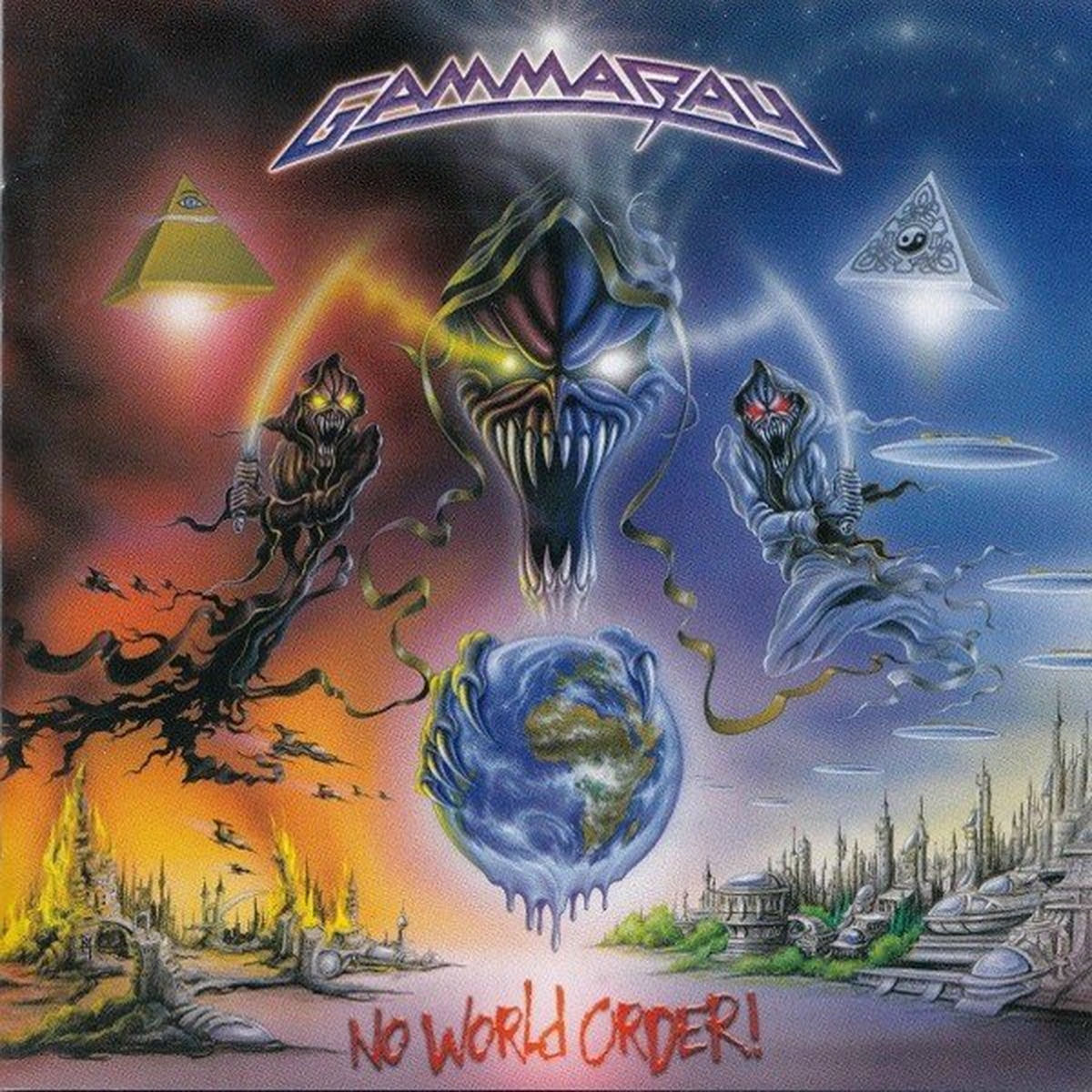 Album cover for No World Order by Gamma Ray