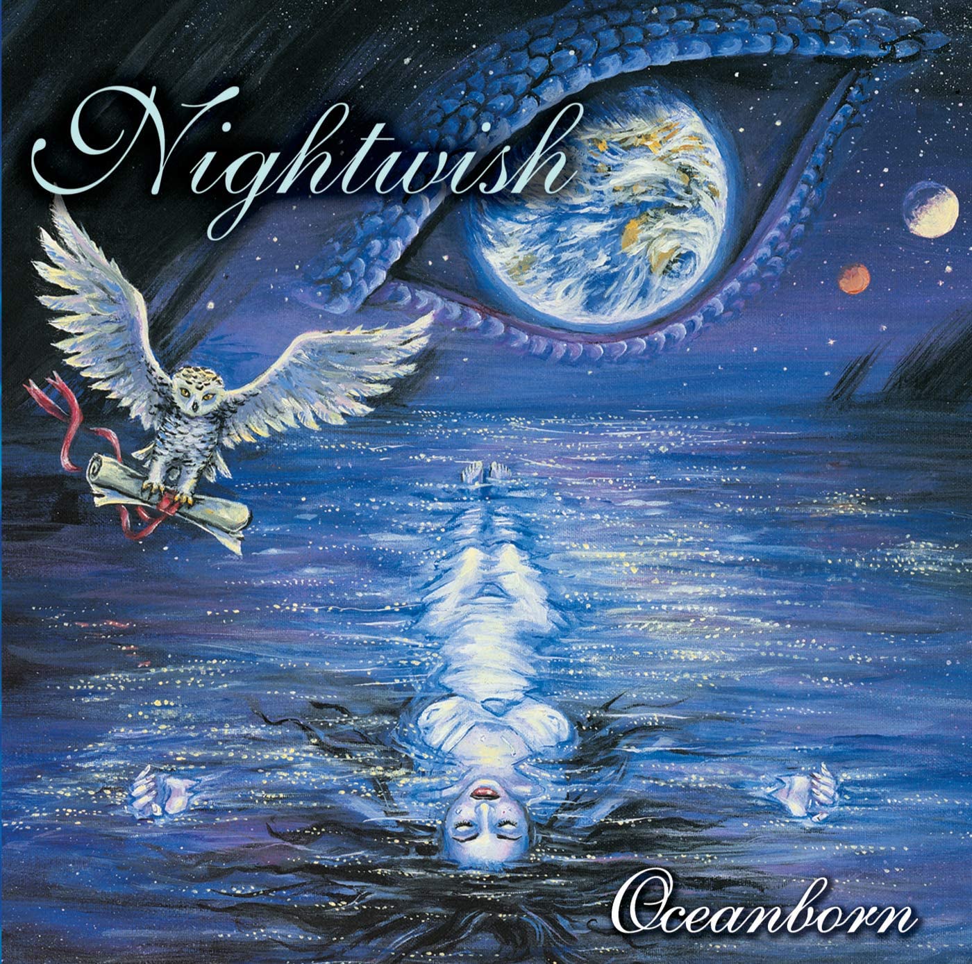 Album cover for Oceanborn by Nightwish