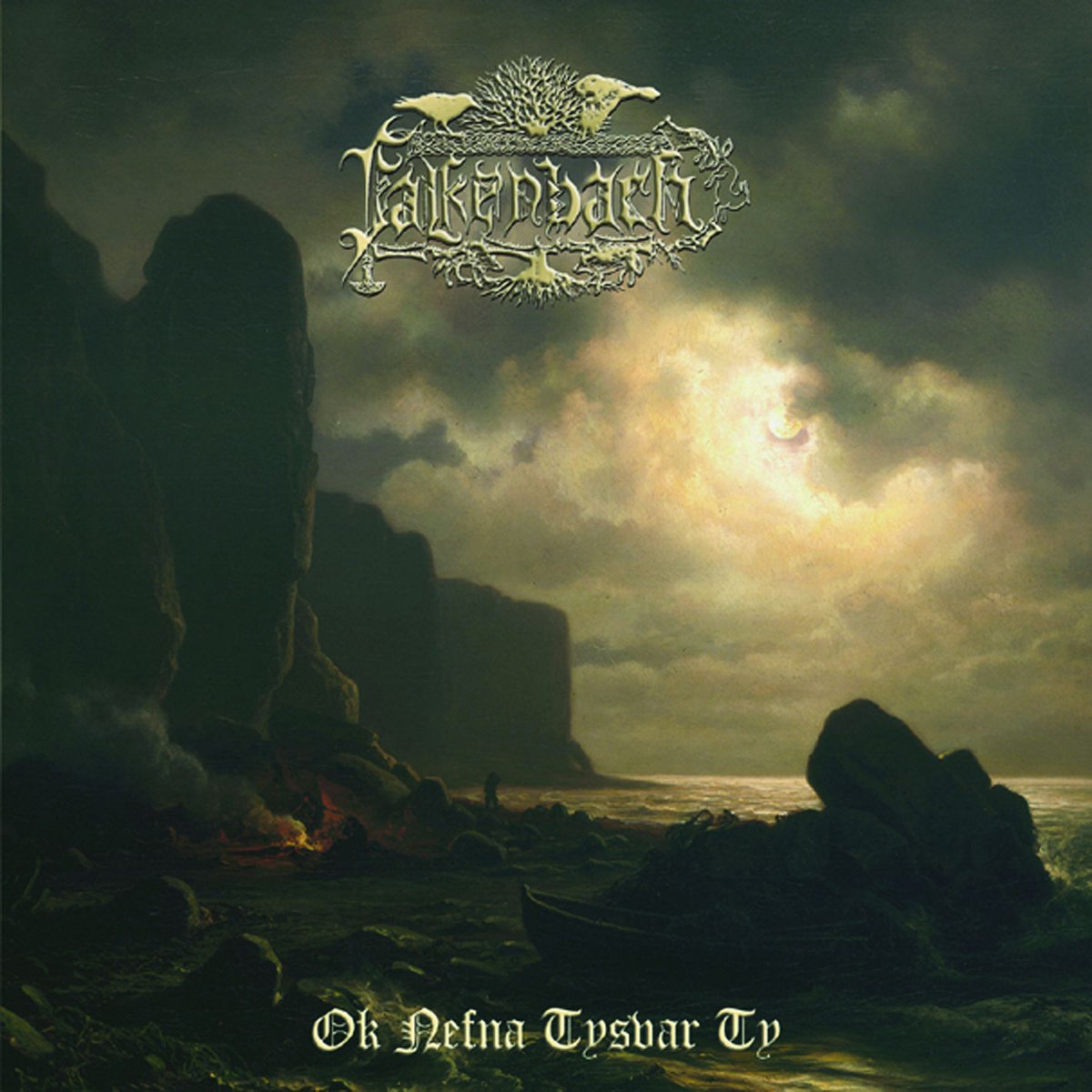 Album cover for Ok nefna tysvar Ty by Falkenbach