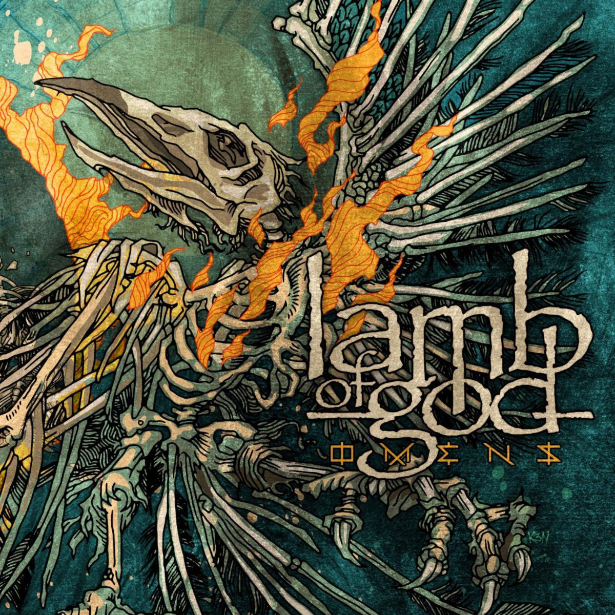 Album cover for Omens by Lamb of God