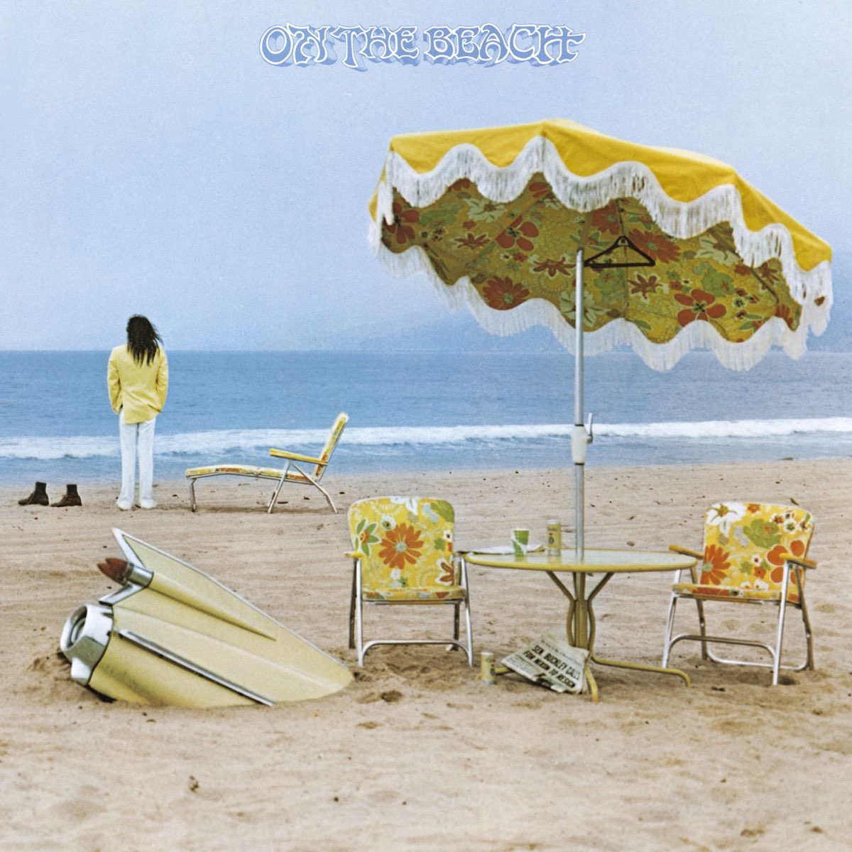 Album cover for On the Beach by Neil Young