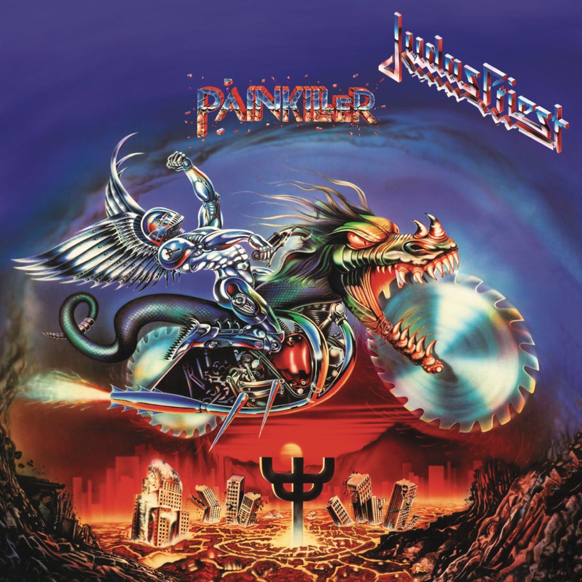 Album cover for Painkiller by Judas Priest