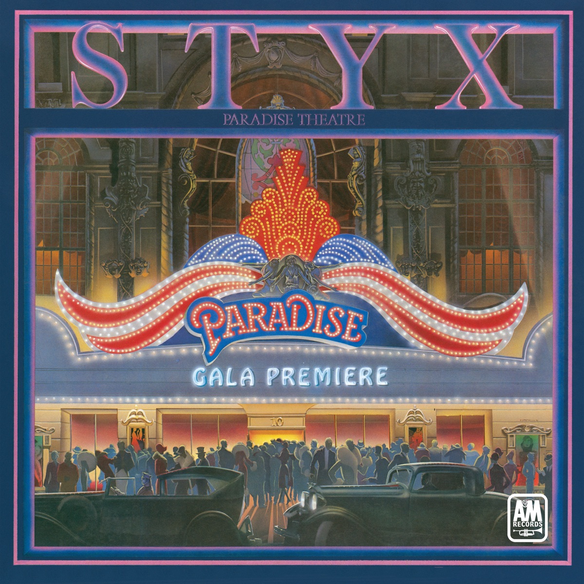 Album cover for Paradise Theatre by Styx