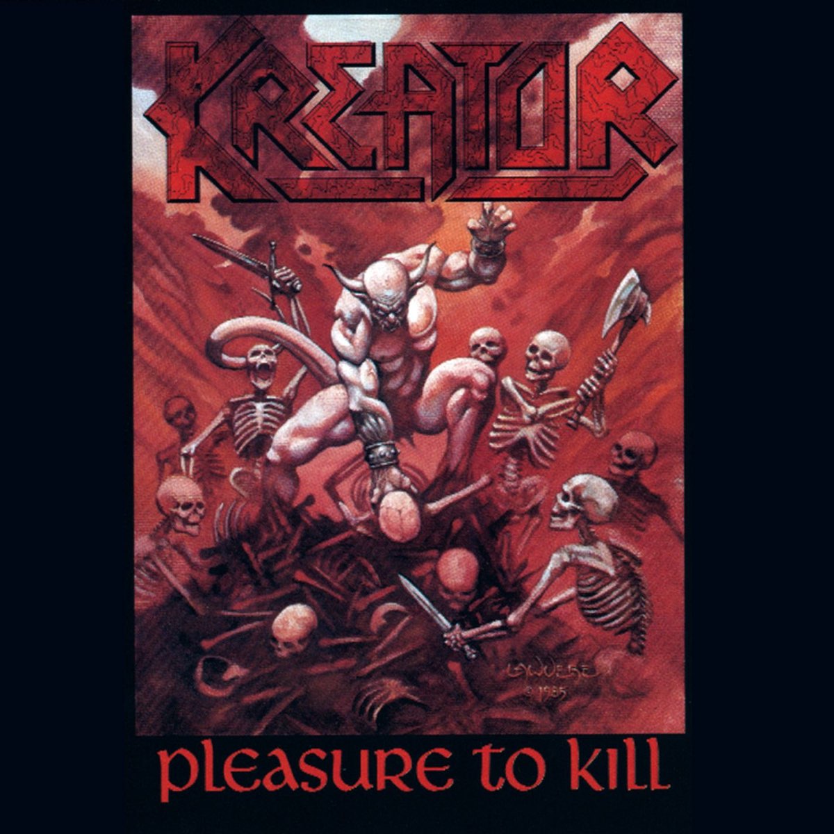 Album cover for Pleasure to Kill by Kreator