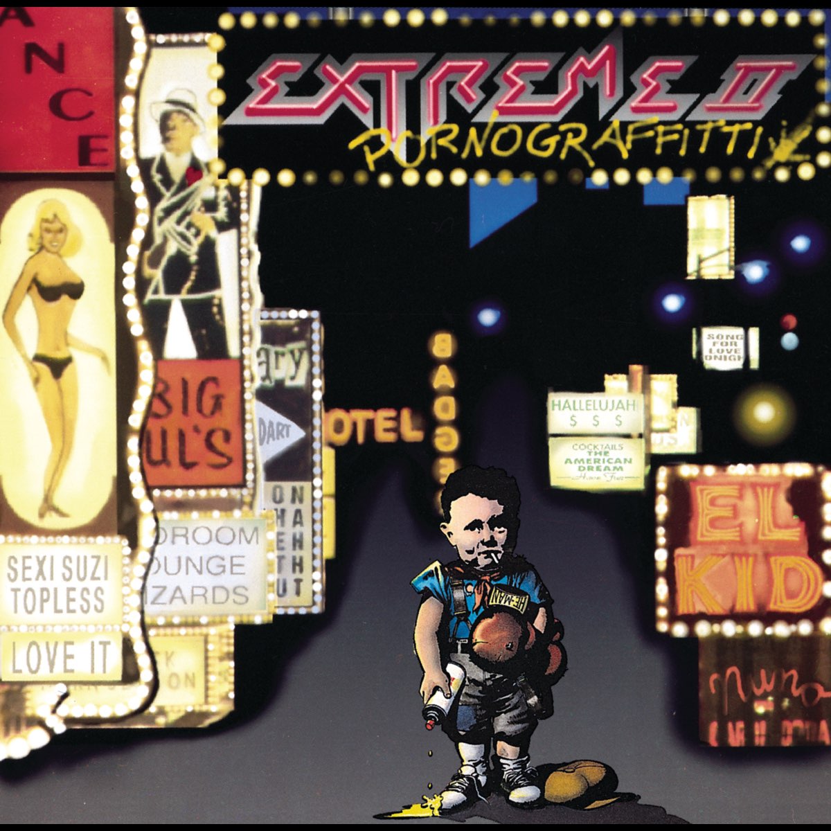 Album cover for Extreme II: Pornograffitti by Extreme
