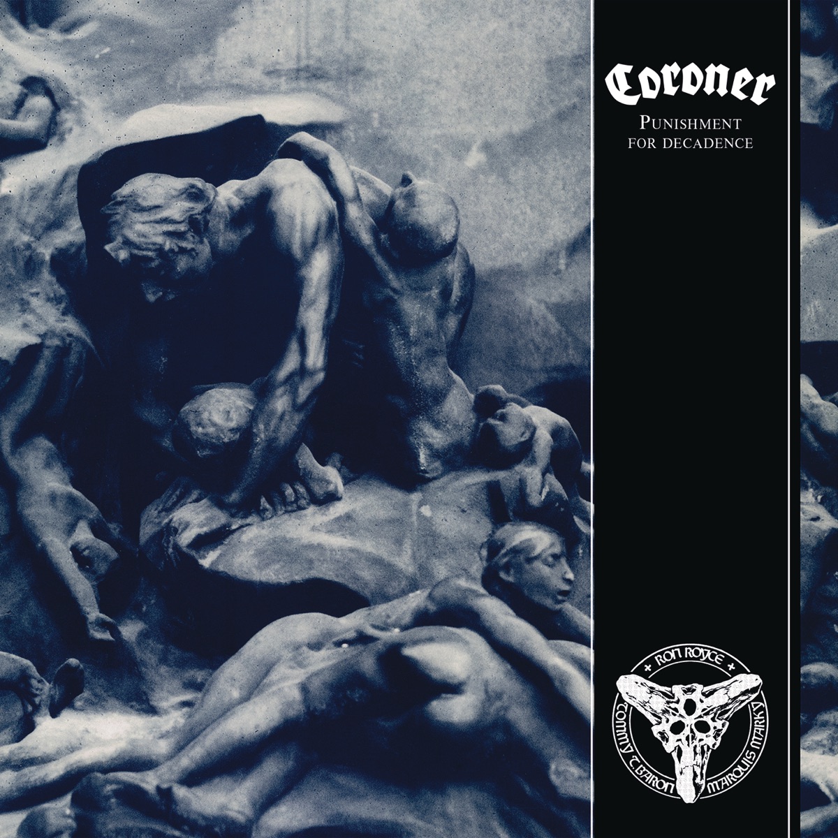 Album cover for Punishment for Decadence by Coroner
