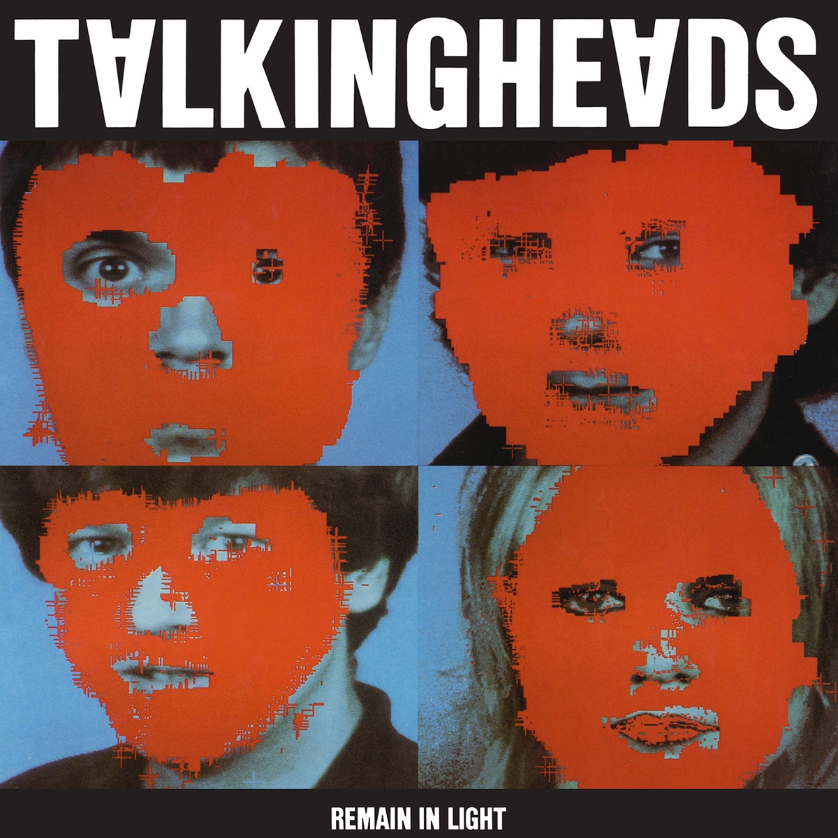 Album cover for Remain in Light by Talking Heads