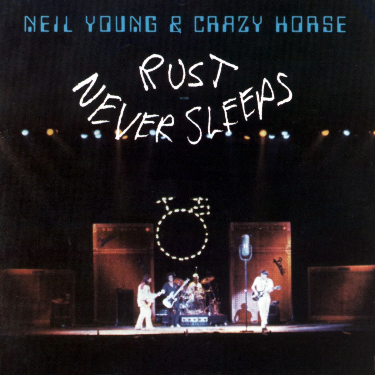Album cover for Rust Never Sleeps by Neil Young & the Crazy Horse