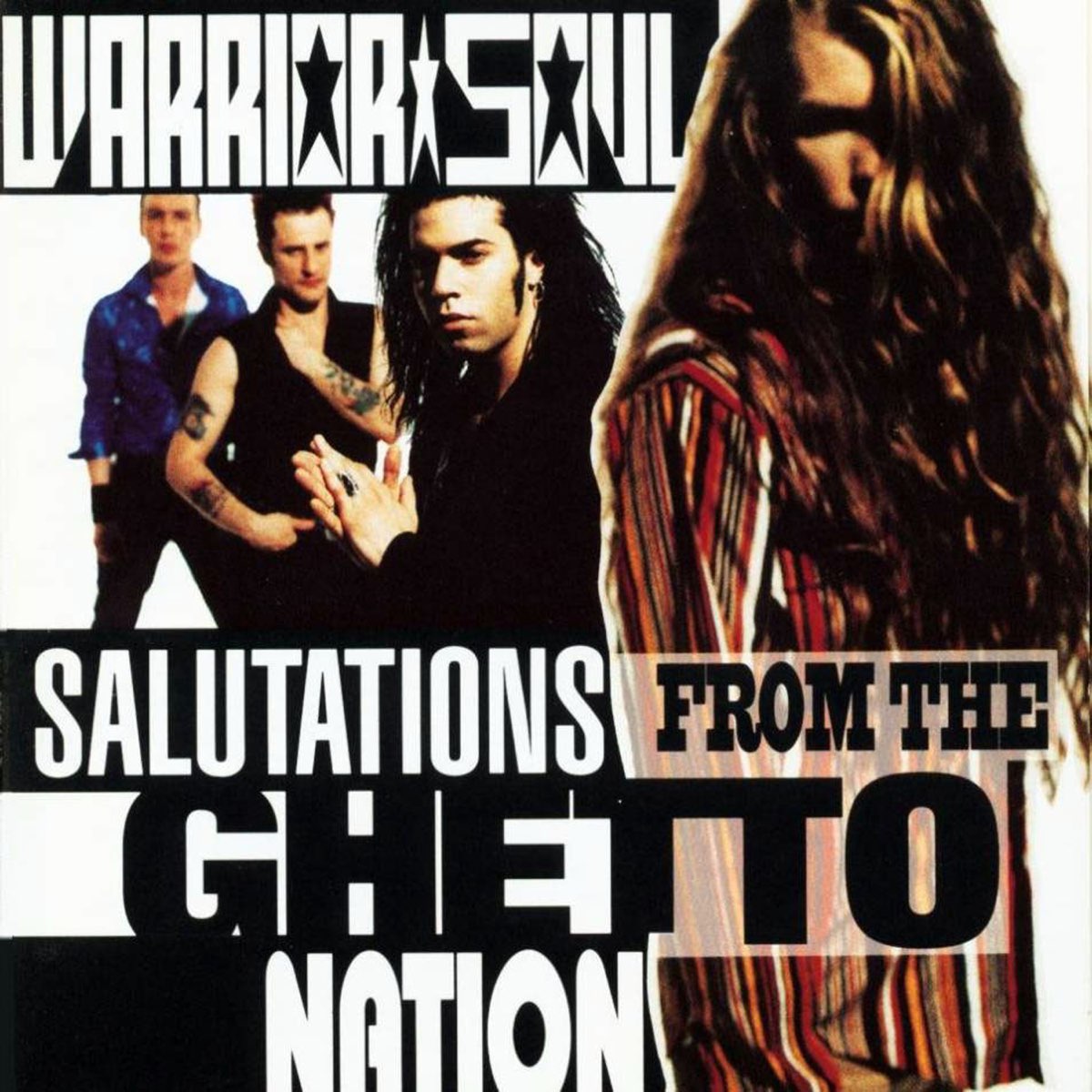 Album cover for Salutations from the Ghetto Nation by Warrior Soul