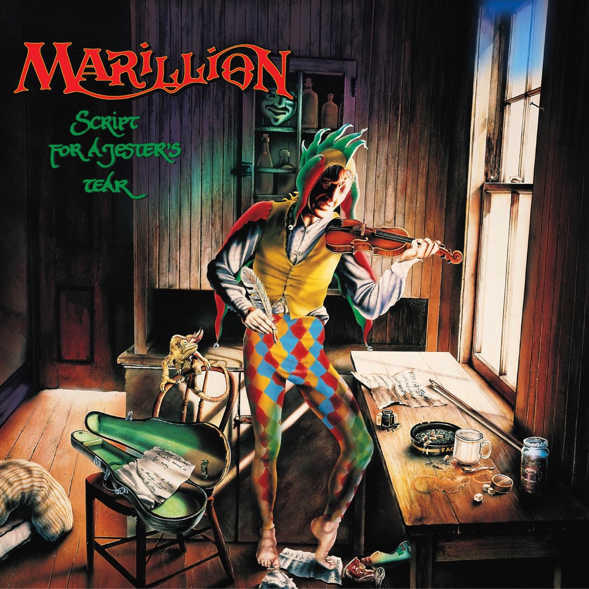 Album cover for Script for a Jester's Tear by Marillion