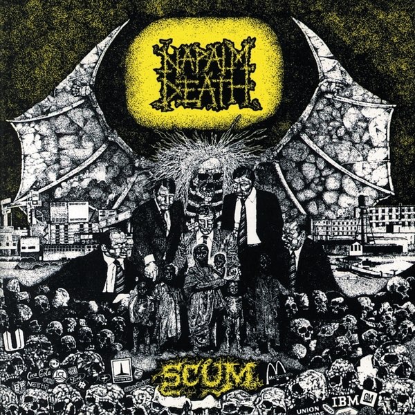 Album cover for Scum by Napalm Death