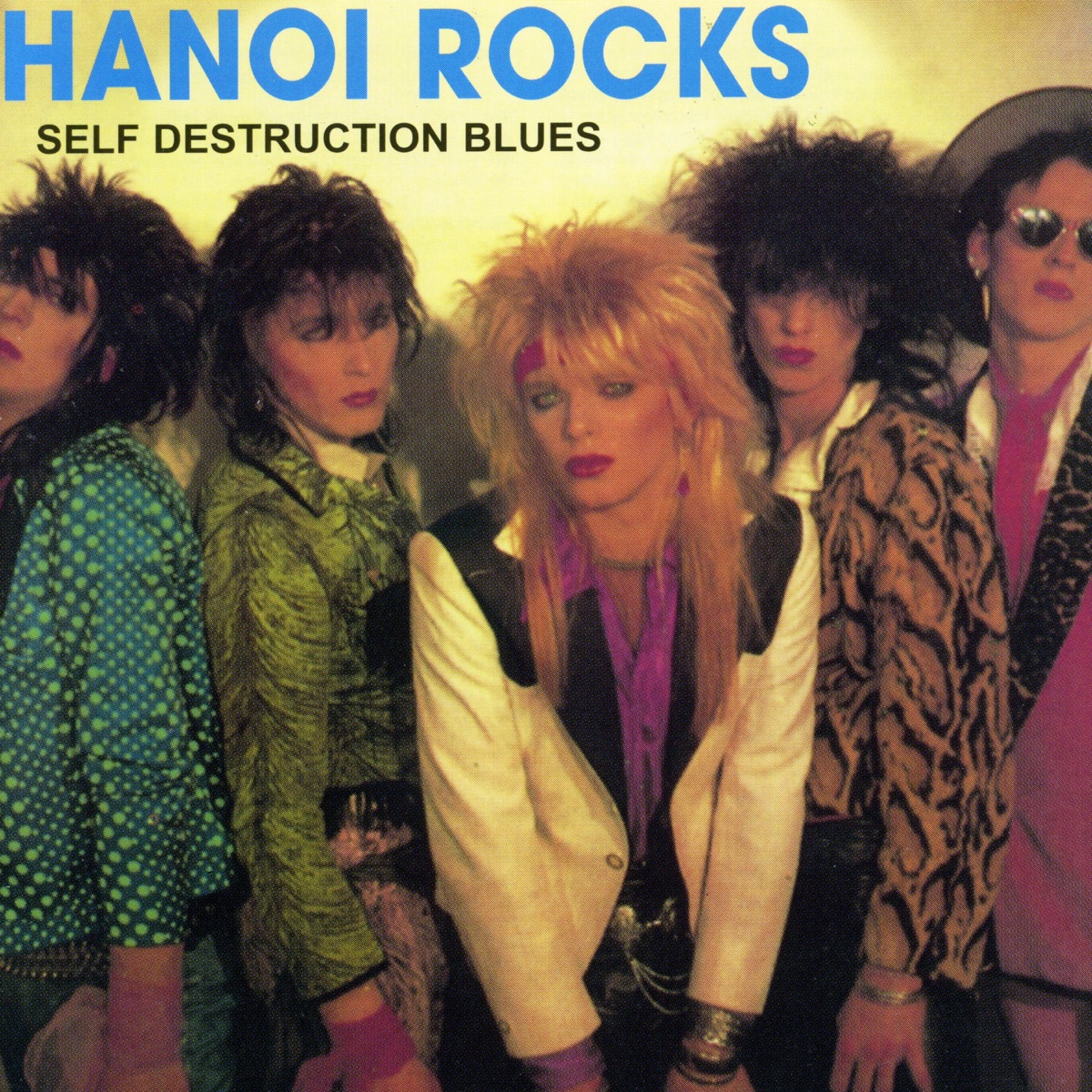 Album cover for Self Destruction Blues by Hanoi Rocks