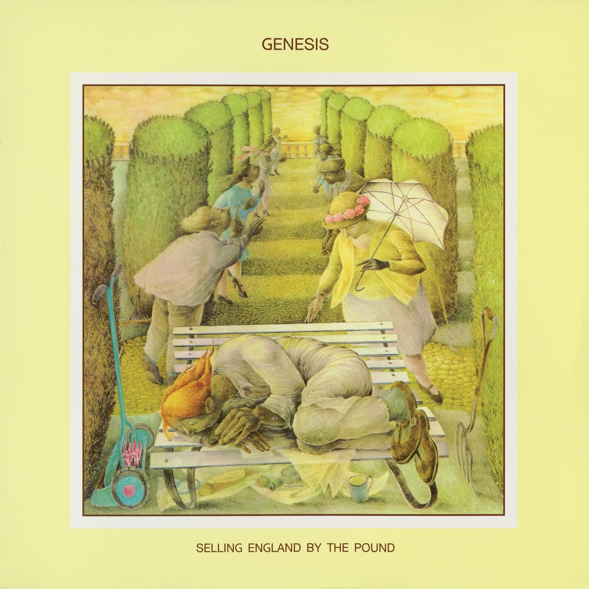 Album cover for Selling England by the Pound by Genesis