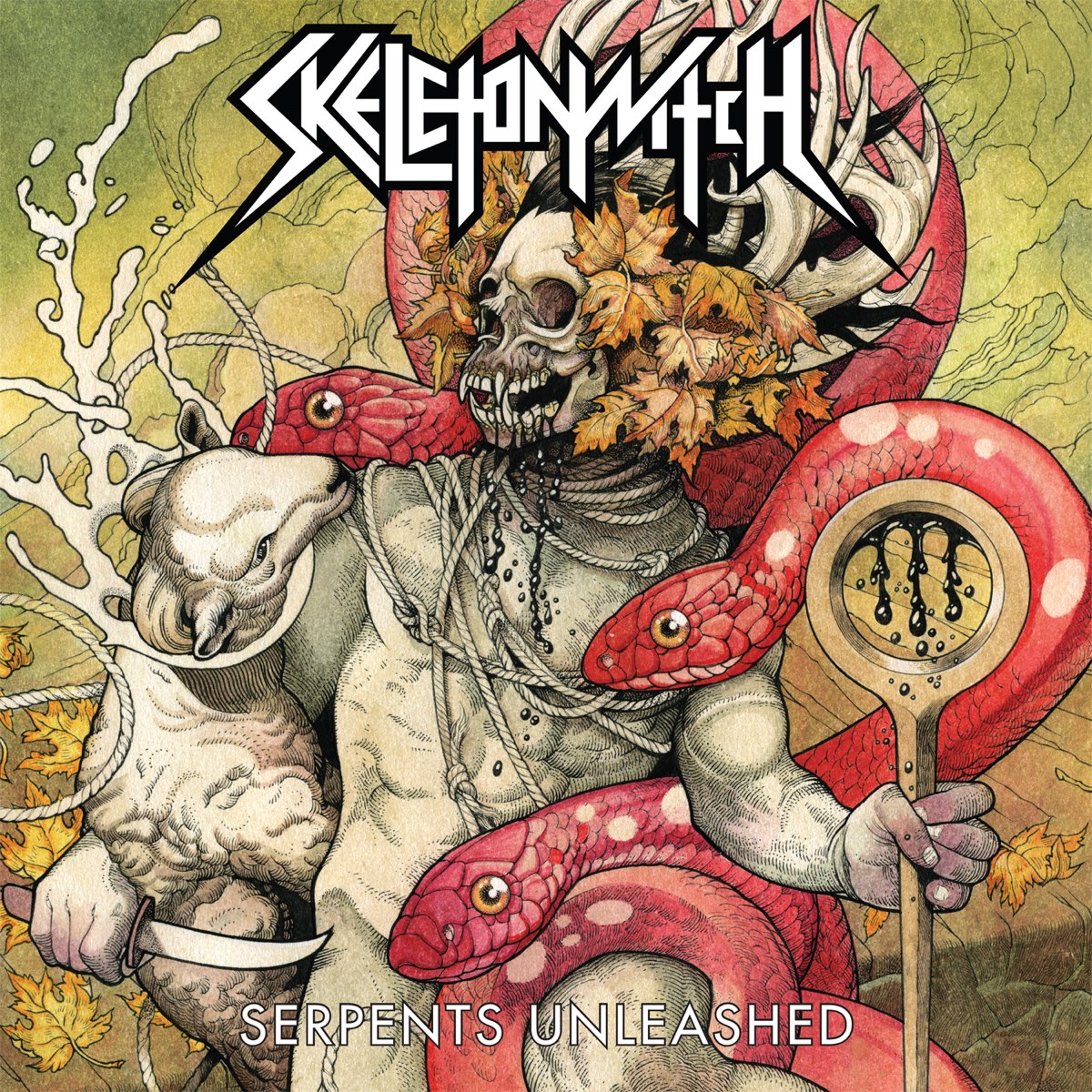 Album cover for Serpents Unleashed by Skeletonwitch