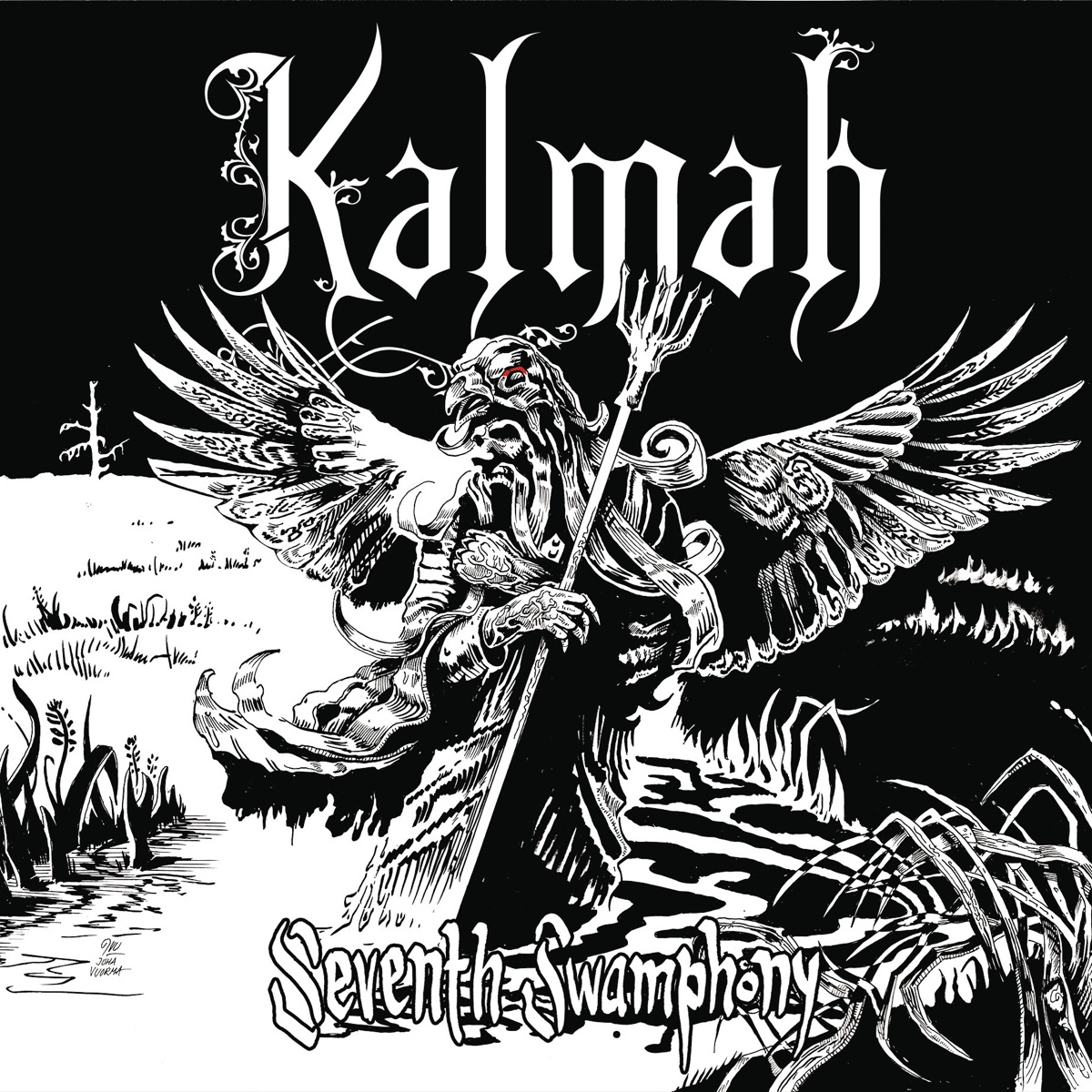 Album cover for Seventh Swamphony by Kalmah