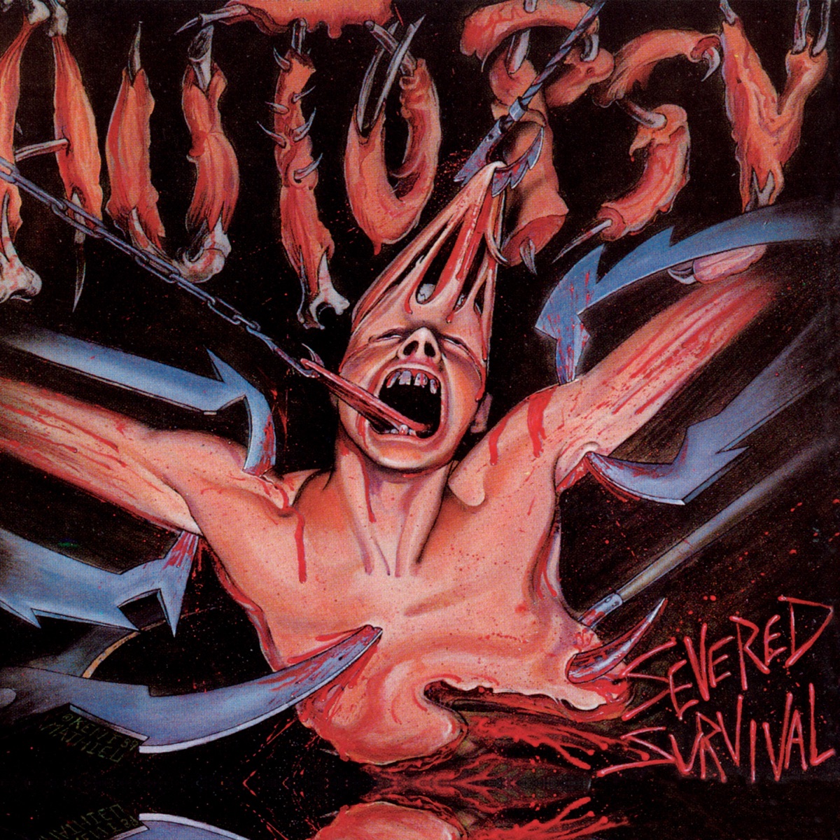 Album cover for Severed Survival by Autopsy