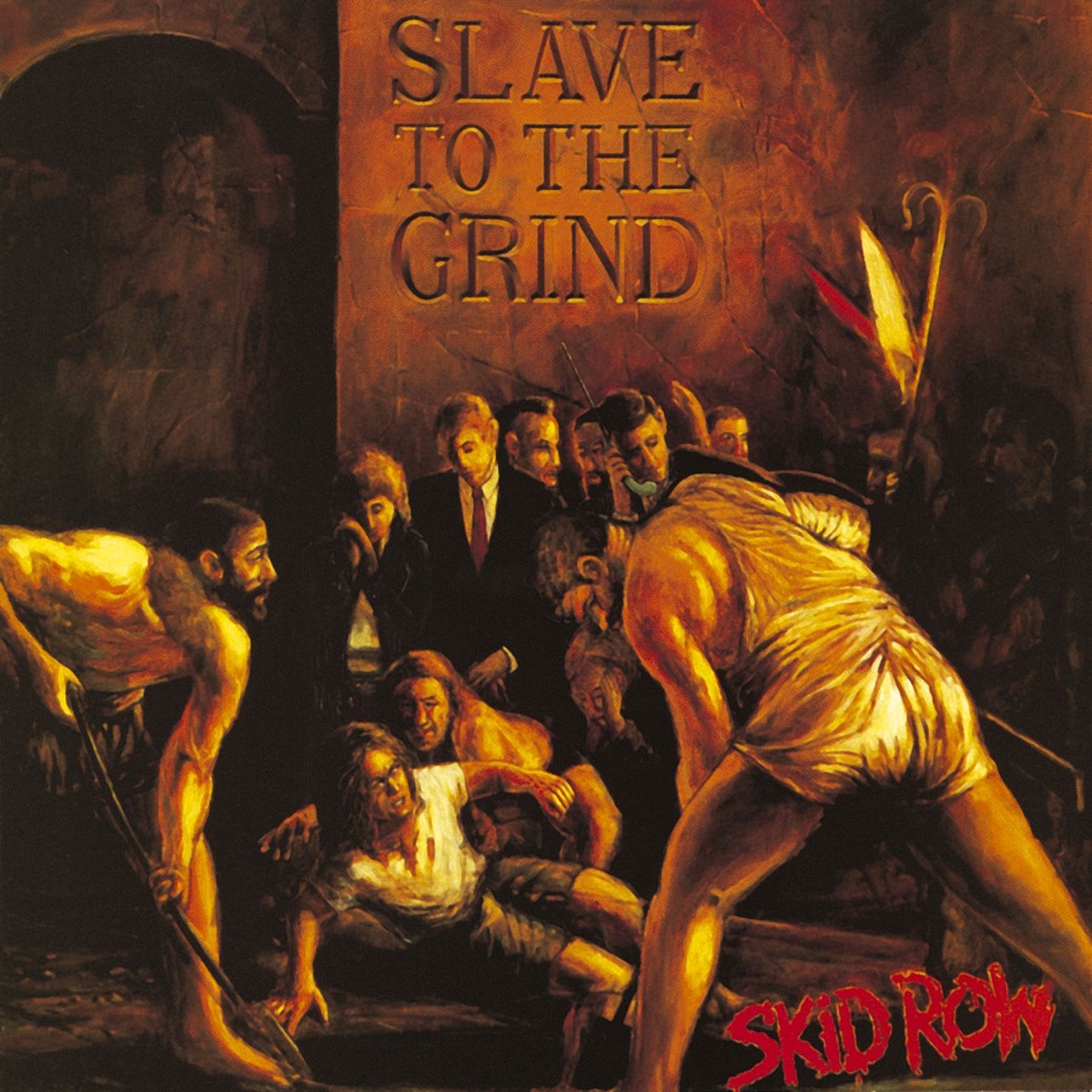 Album cover for Slave to the Grind by Skid Row