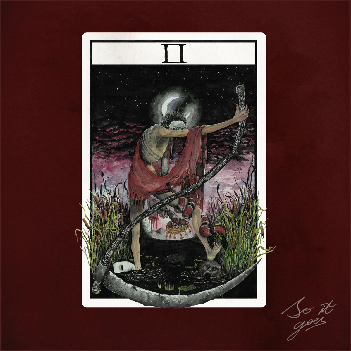 Album cover for So It Goes by Demoniac