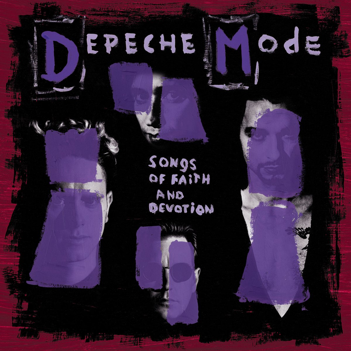 Album cover for Songs of Faith and Devotion by Depeche Mode