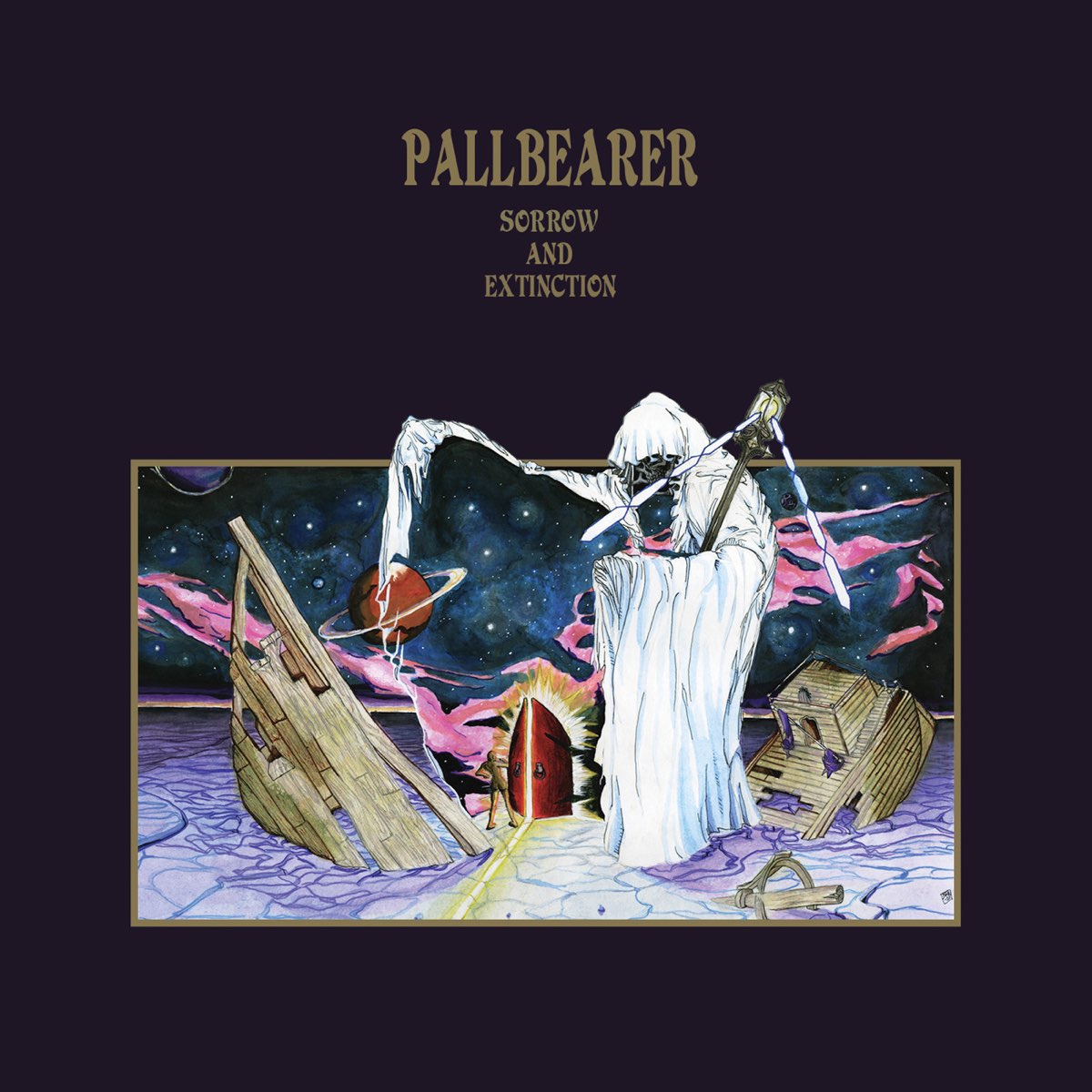 Album cover for Sorrow and Extinction by Pallbearer
