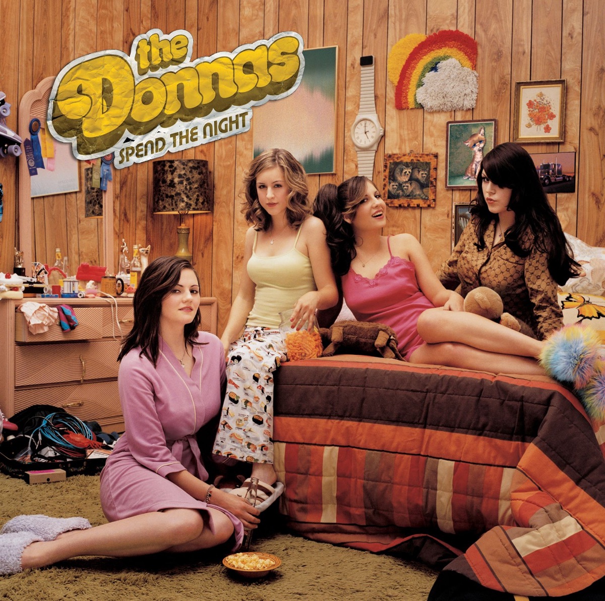 Album cover for Spend the Night by The Donnas