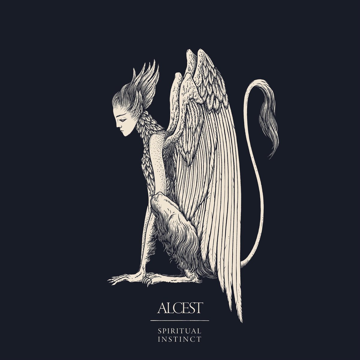 Album cover for Spiritual Instinct by Alcest