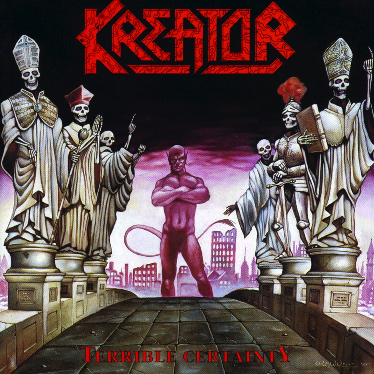 Album cover for Terrible Certainty by Kreator