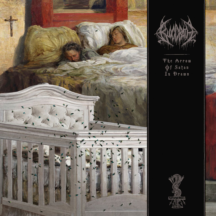 Album cover for The Arrow of Satan Is Drawn by Bloodbath