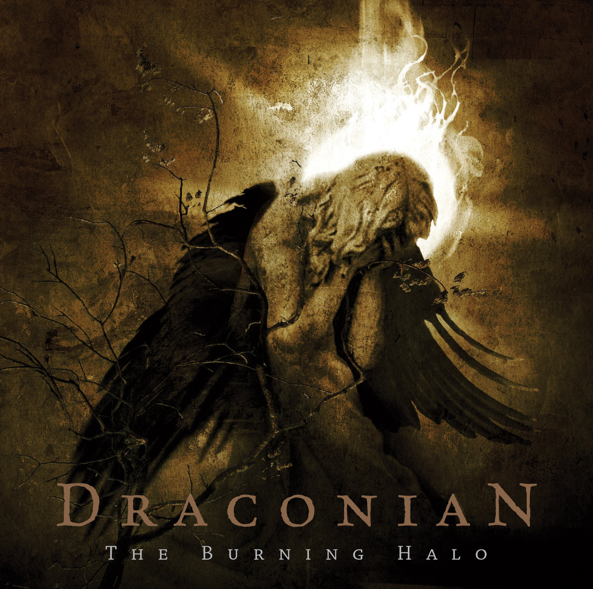 Album cover for The Burning Halo by Draconian