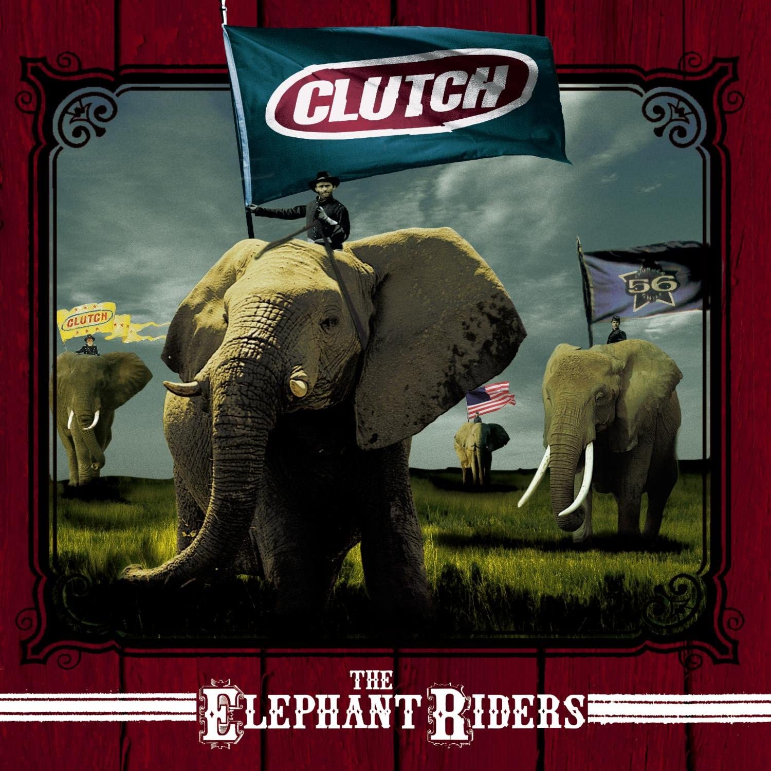 Album cover for The Elephant Riders by Clutch
