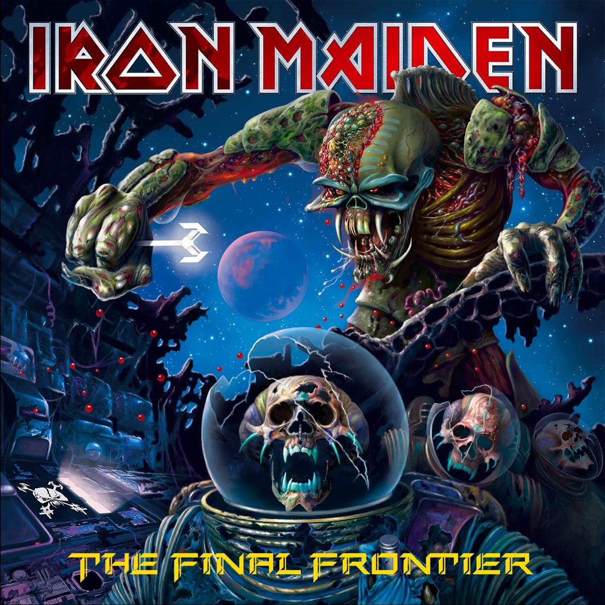 Album cover for The Final Frontier by Iron Maiden