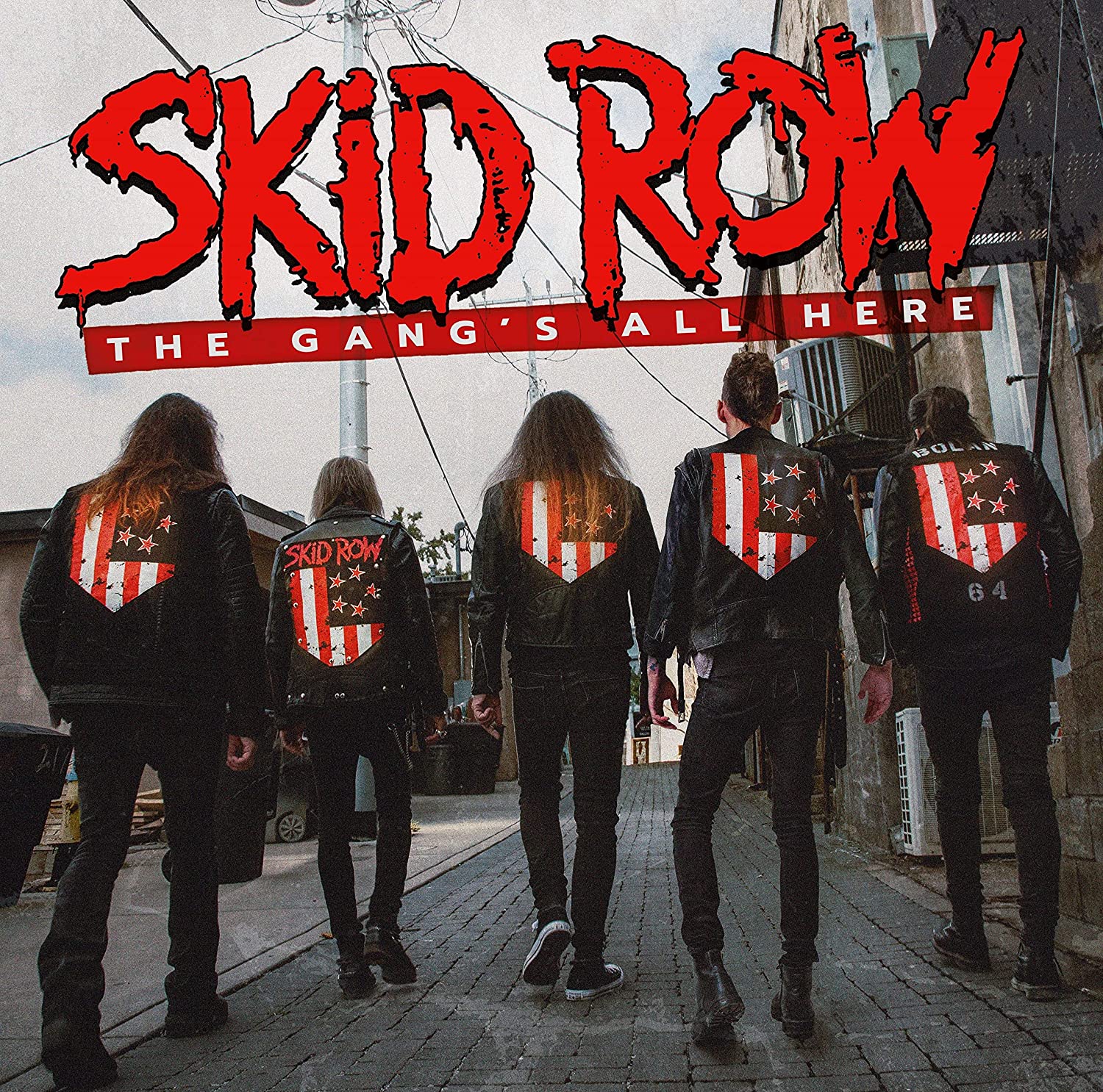 Album cover for The Gang's All Here by Skid Row