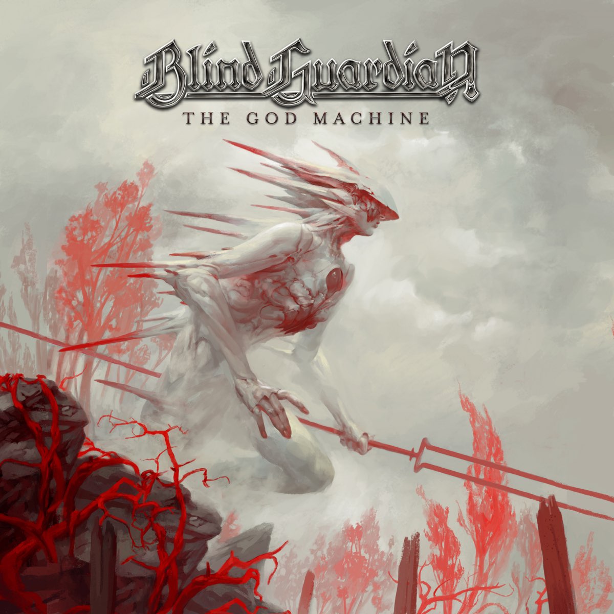 Album cover for The God Machine by Blind Guardian