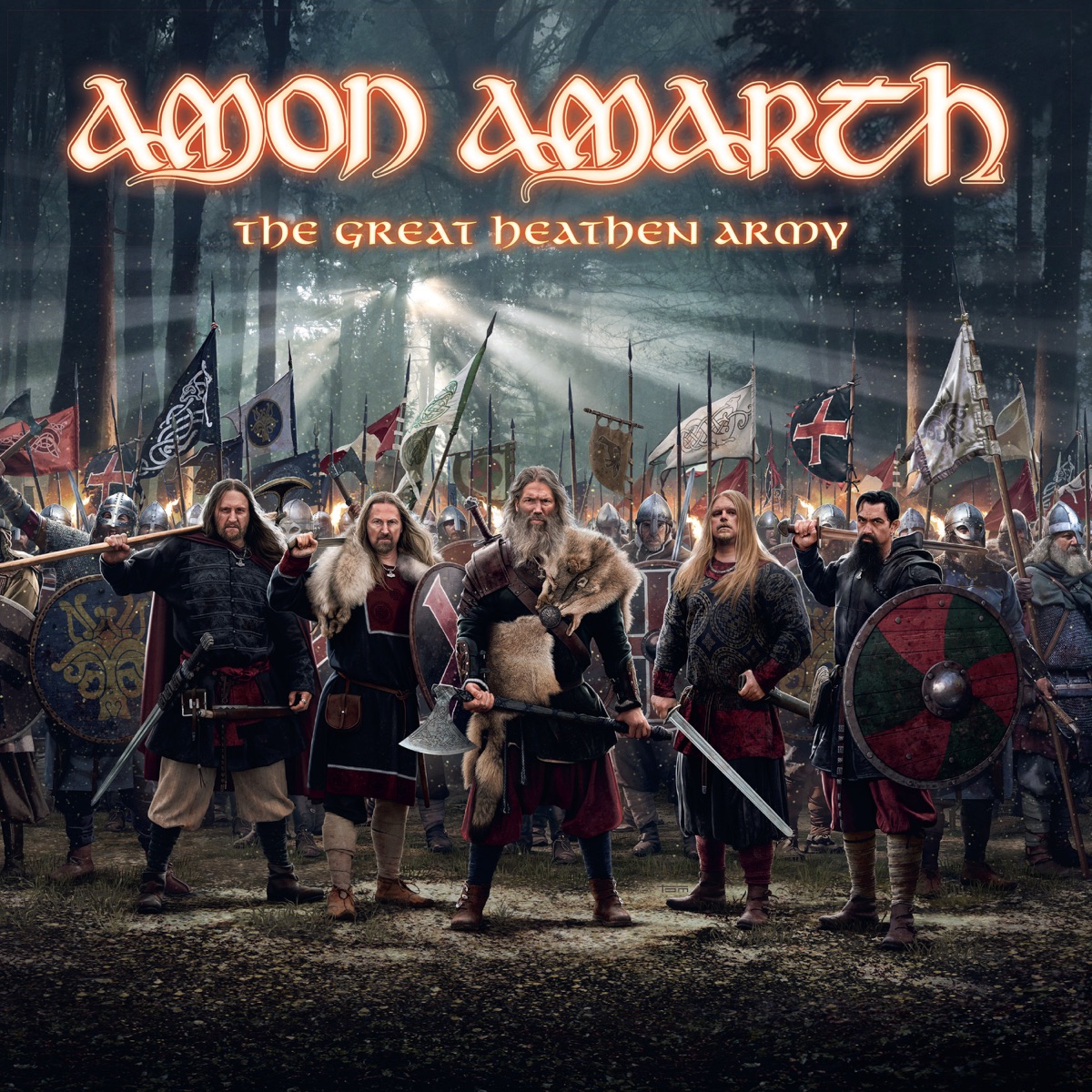 Album cover for The Great Heathen Army by Amon Amarth