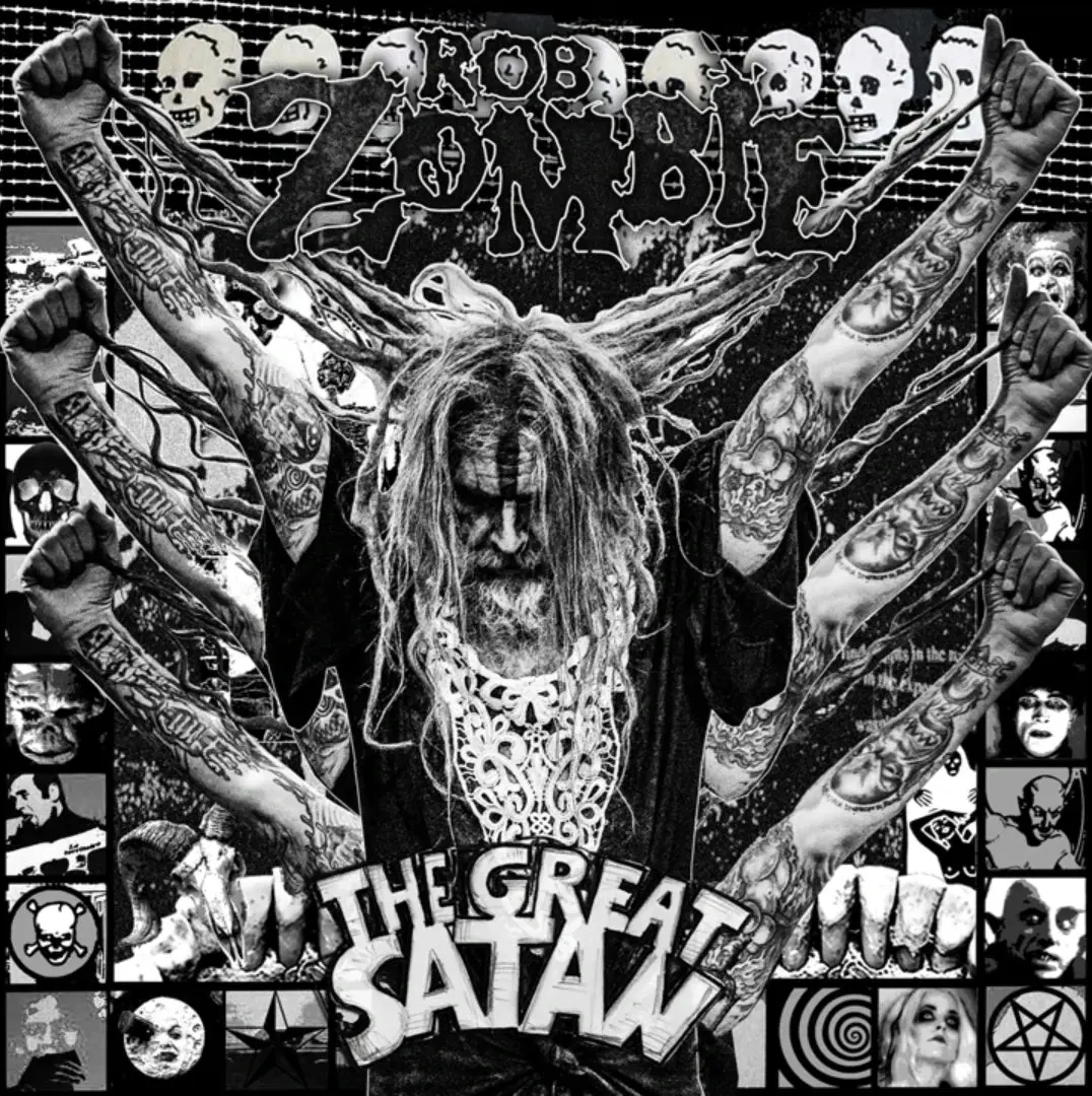 Album cover for The Great Satan by Rob Zombie